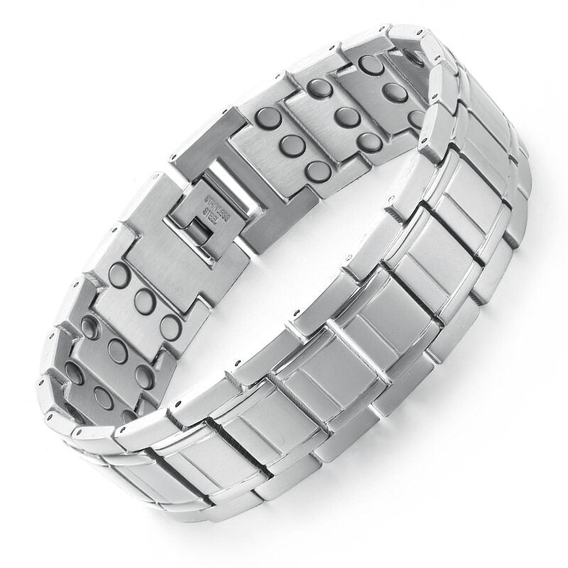 Stainless Steel Magnet Bracelet Titanium Steel Energy Health Care